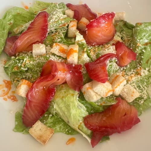 Niçoise Salad with Salted Salmon