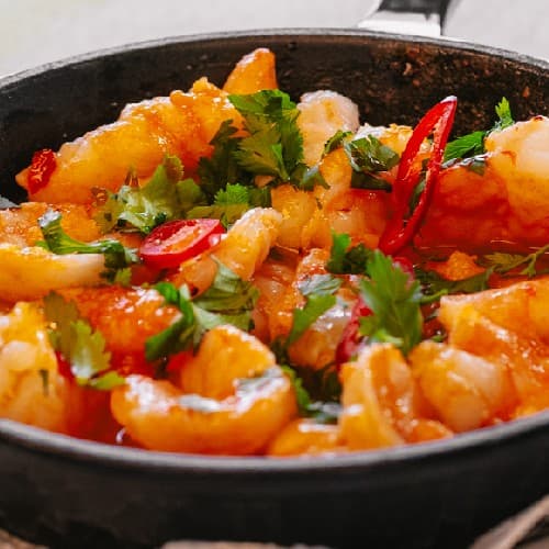Pil Pil Prawns